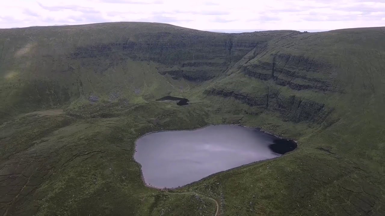 Galtymore Mountains and Lake Muskry (Ireland)