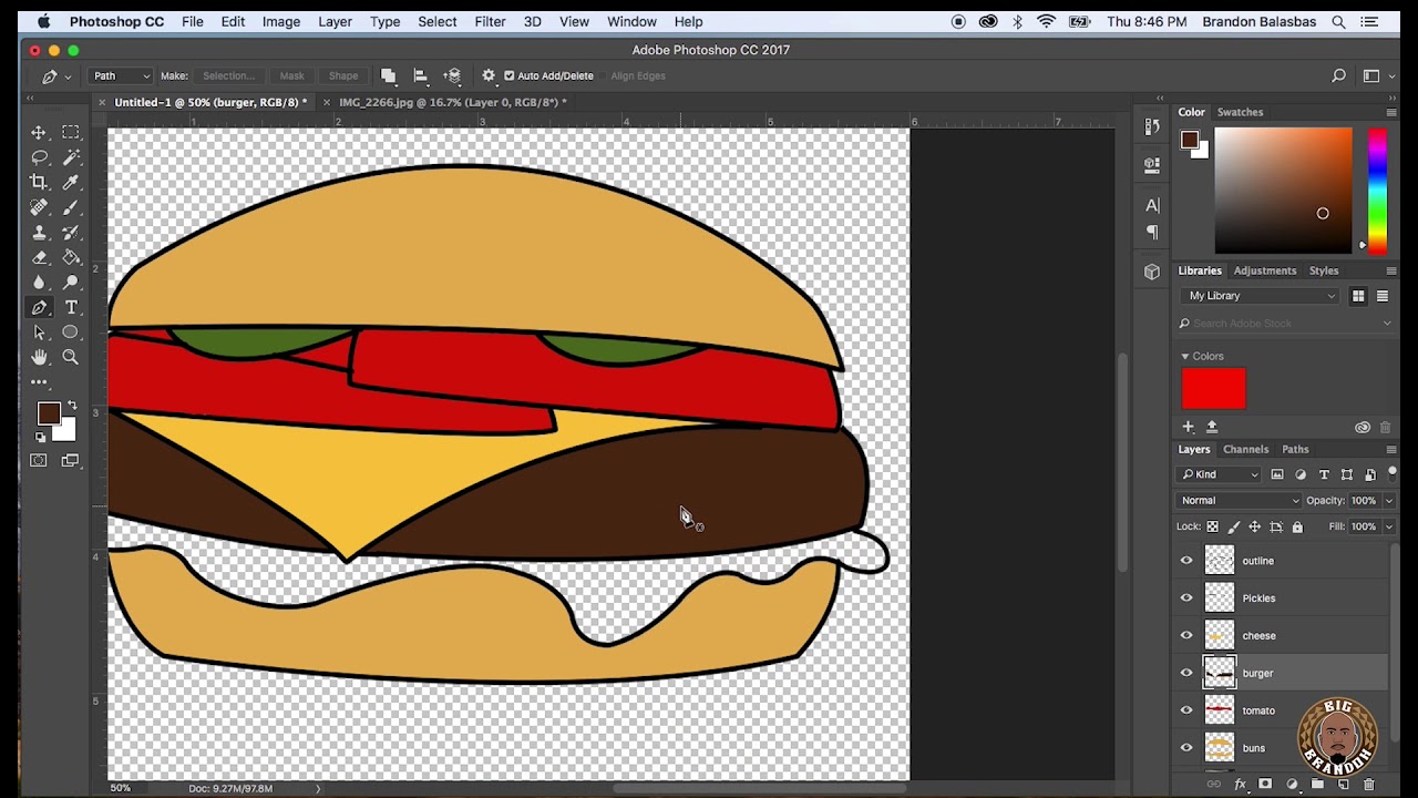 How to Turn A Hand Sketch Into a Digital Illustration using Photoshop