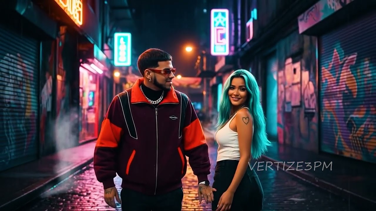 Anuel AA - Donde estas Karol G (Video Visualizer)