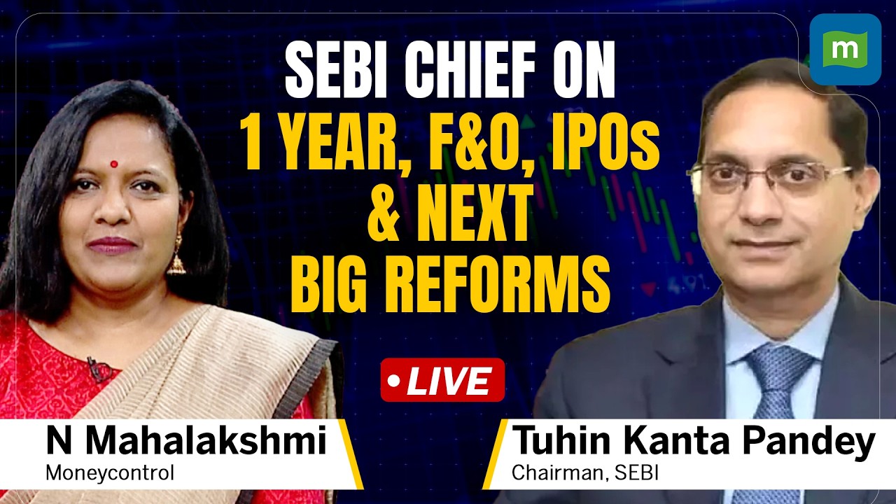 EXCLUSIVE INERVIEW OF SEBI CHAIRMAN TUHIN KANTA PANDEY ON 1 YEAR IN OFFICE