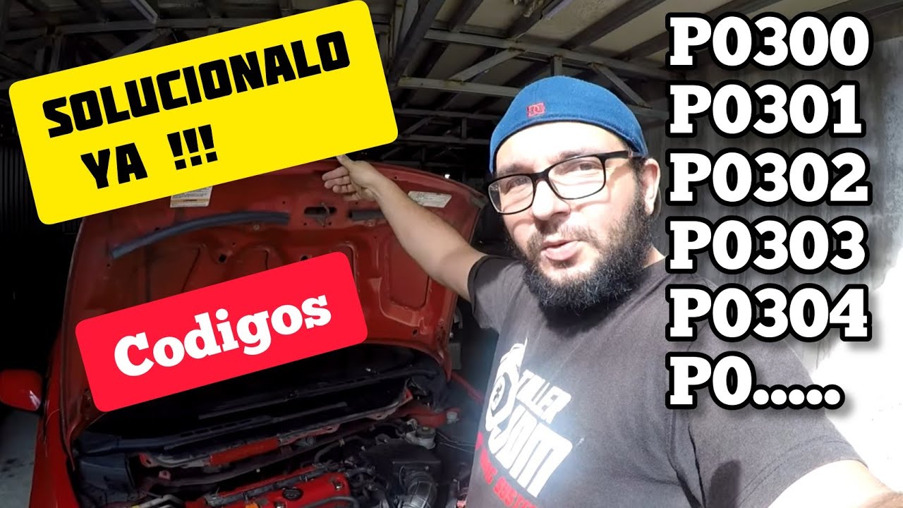 🚘🛠 Que es falla de encendido P0300 P0301 P0302 P0303 P0304. HONDA