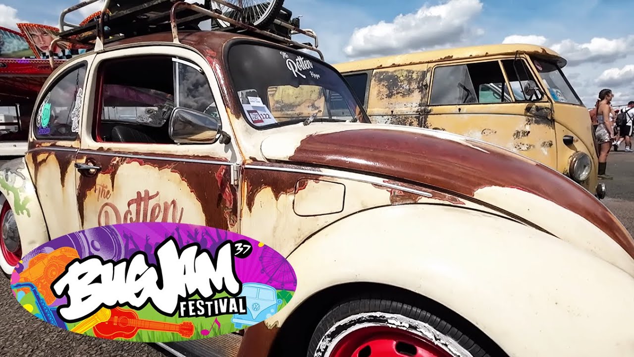 BUGJAM 37 - Rust & Rat, Patina, Everyday Driver, VW Baja, VW Bug, VW Bus - Show & a little Shine LOL
