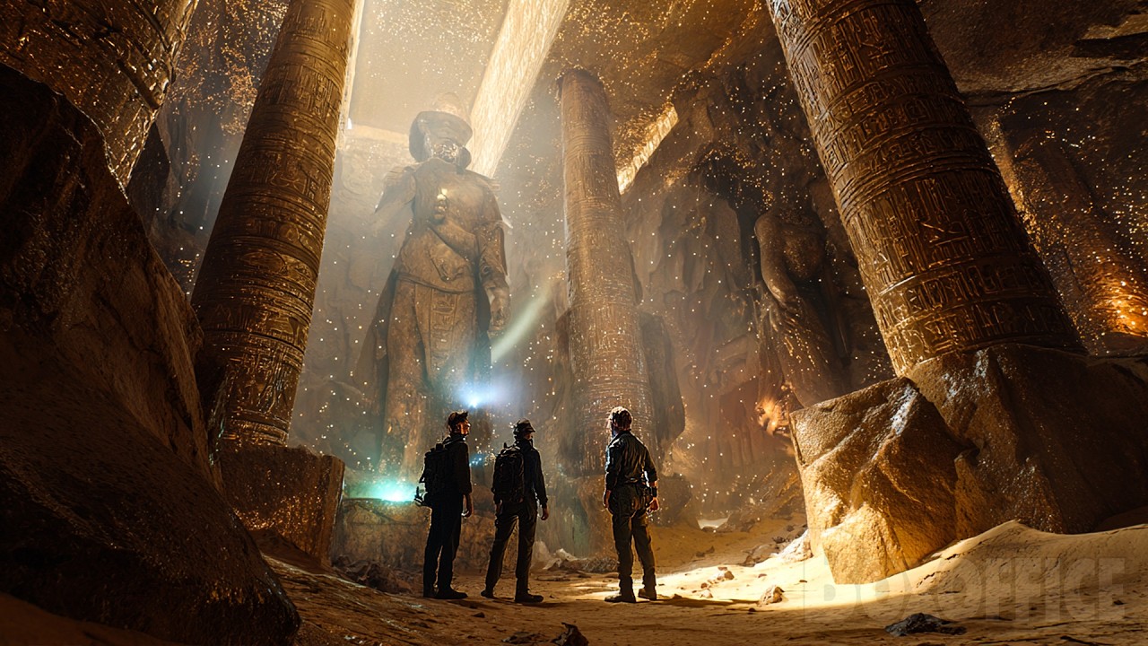 They uncover a cursed egyptian artifact on a movie set | Full Movie