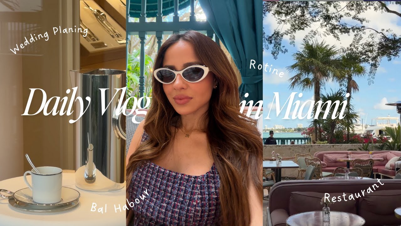 MIAMI VLOG | Restaurantes em Miami, Casamento & Nossa História (de Amor)