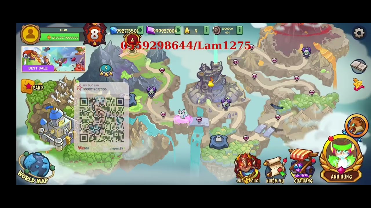 Game: King of Defense: Merge TD/Battle Frontier Resources/Heroes/Pets