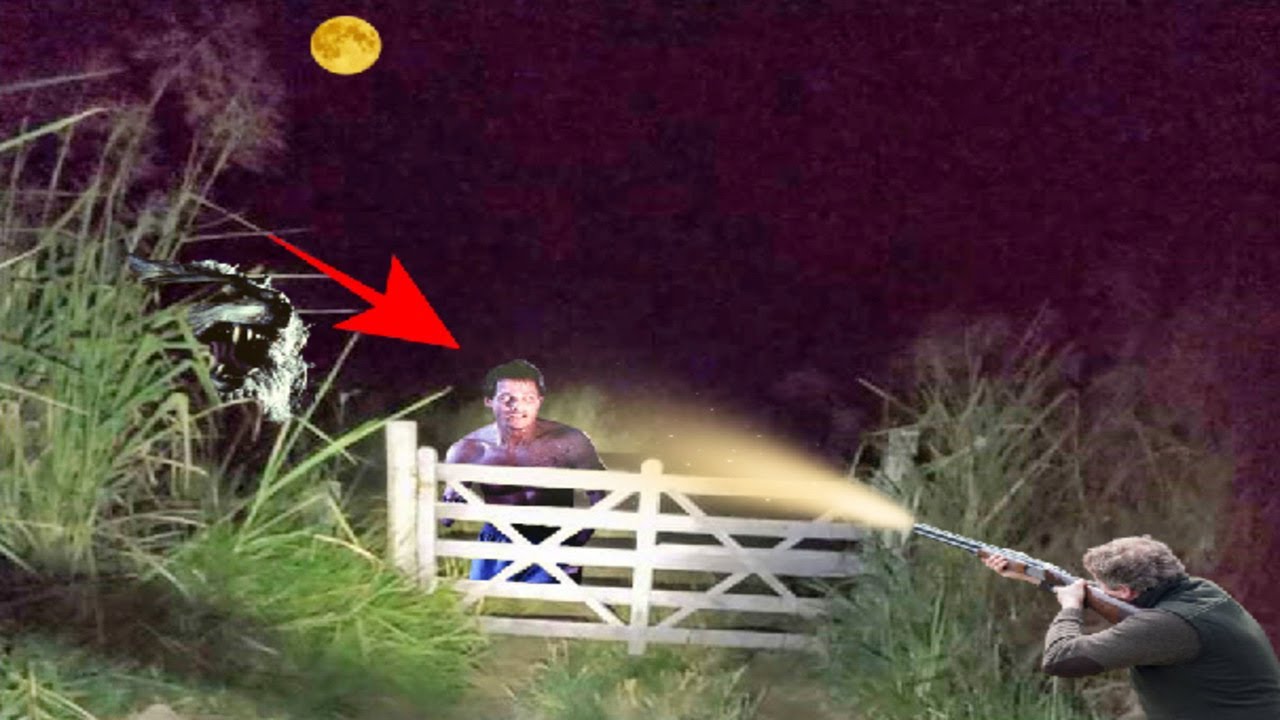 HOMEM TODO MACHUCADO PEDIU AJUDA FUGINDO DO LOBISOMEM
