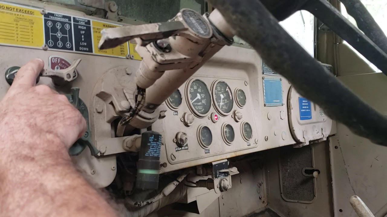 Первые шаги к запуску давно не используемого M35A2