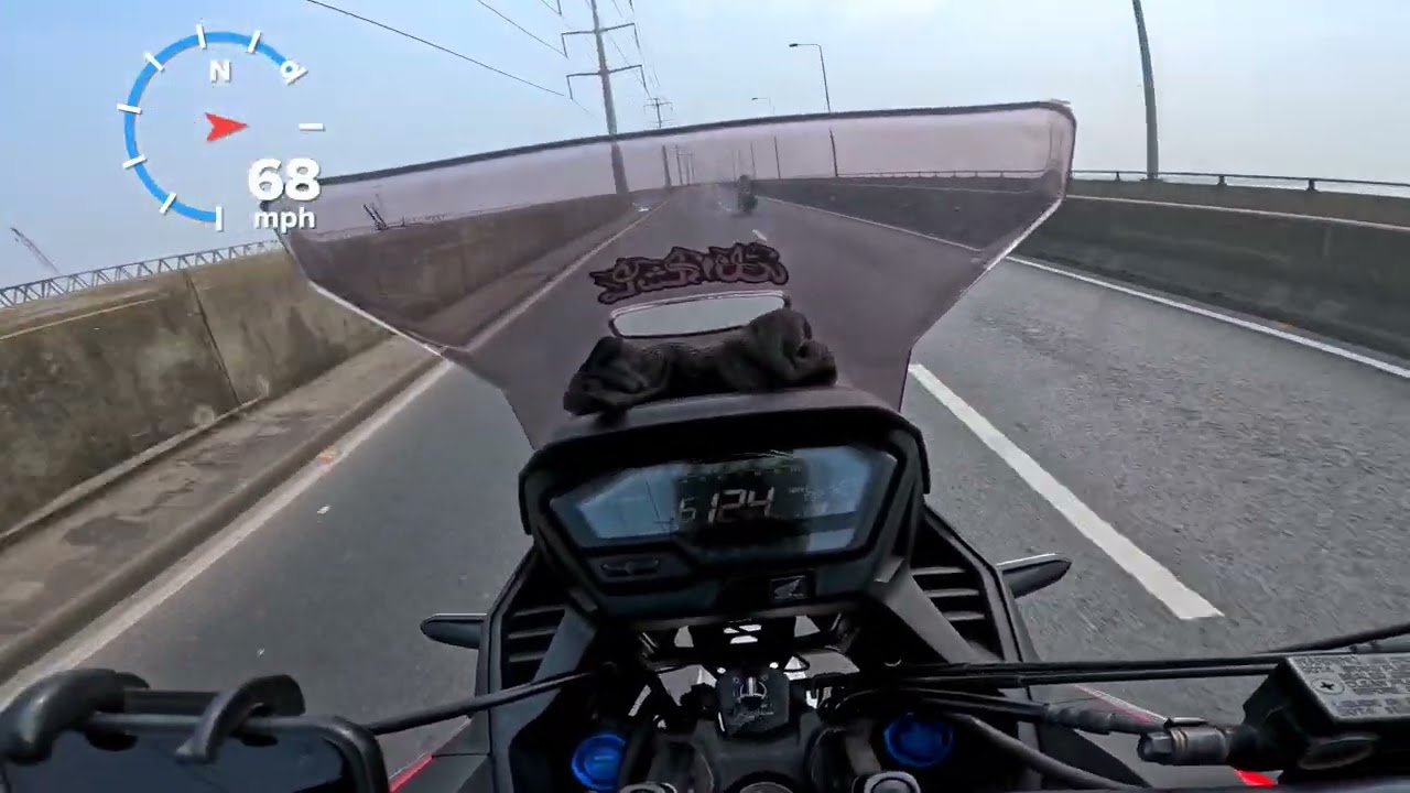 Honda CB 150x Top Speed Check  with GPS Error