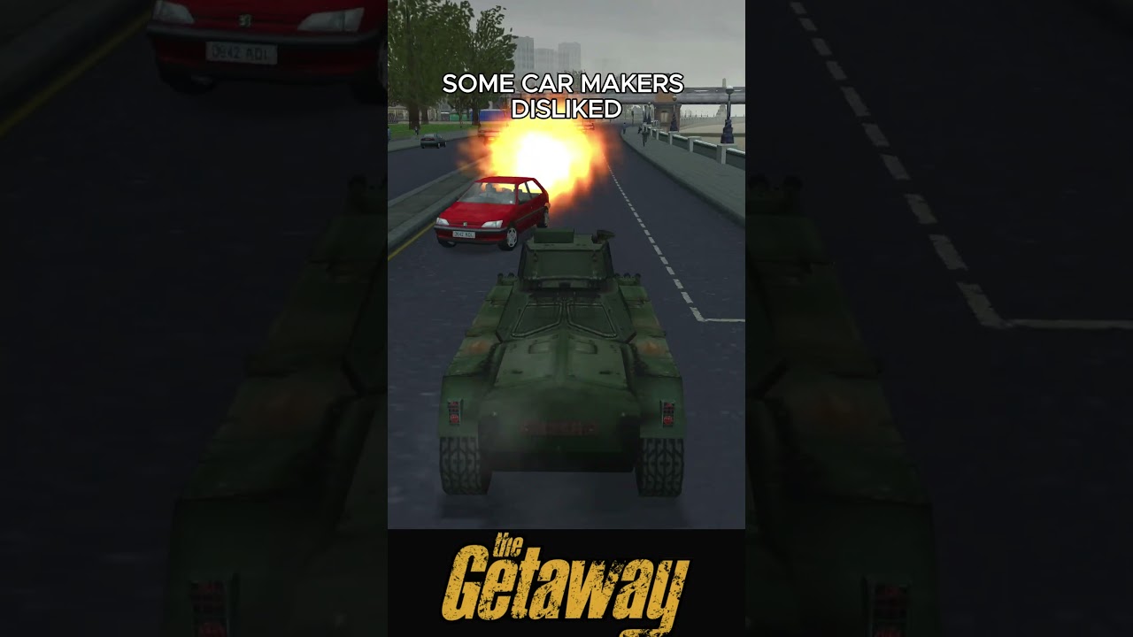 If GTA had REAL CARS!😎🚓The Getaway PS2 #shorts