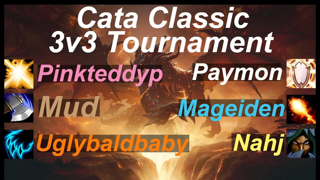Cata Classic Tournament | NA | Kitty vs RMP | Pinkteddyp Mud Uglybaldbaby vs Clemons Thug Wet