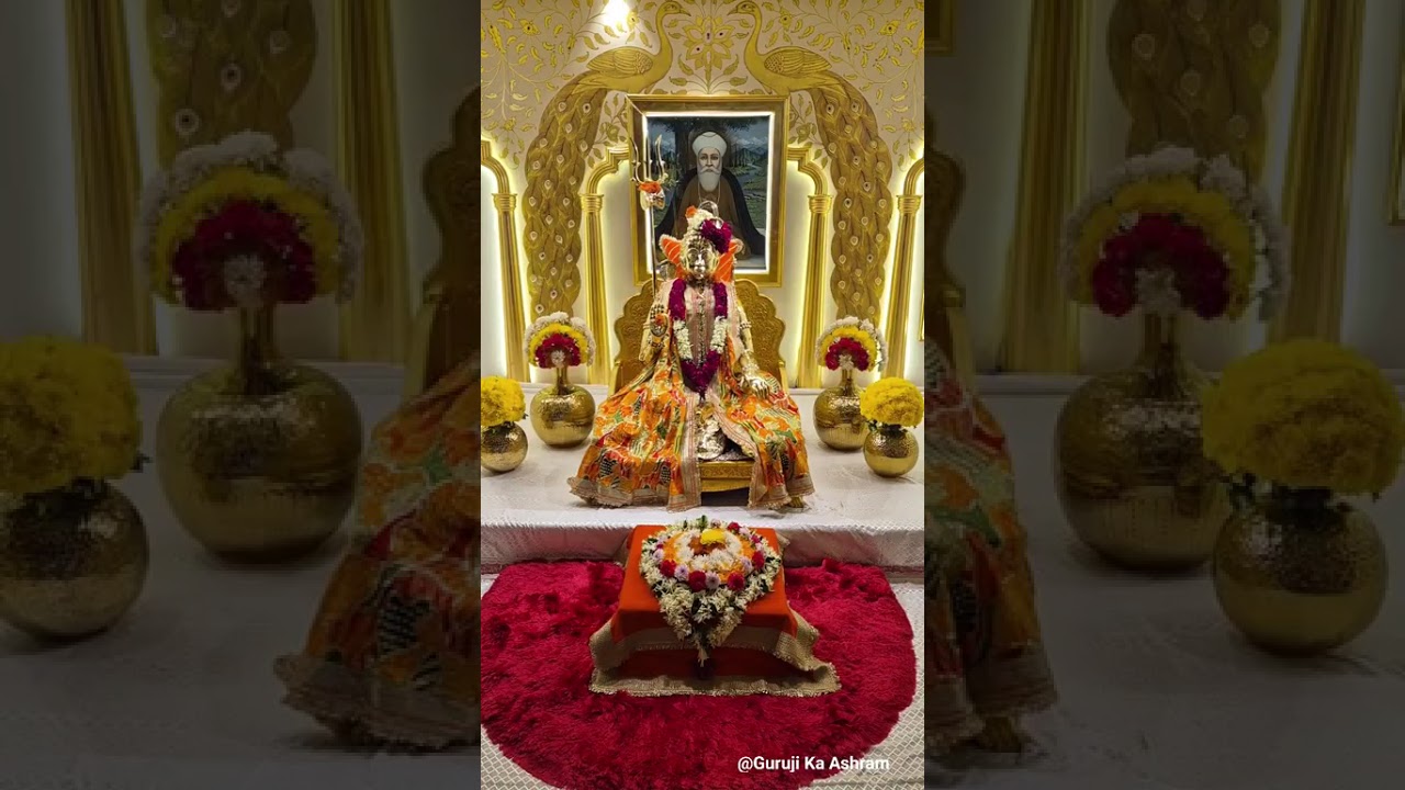 Guruji Ka Ashram live || Mandir Guruji live mantra jaap @gurujiblessingsjaap1417   