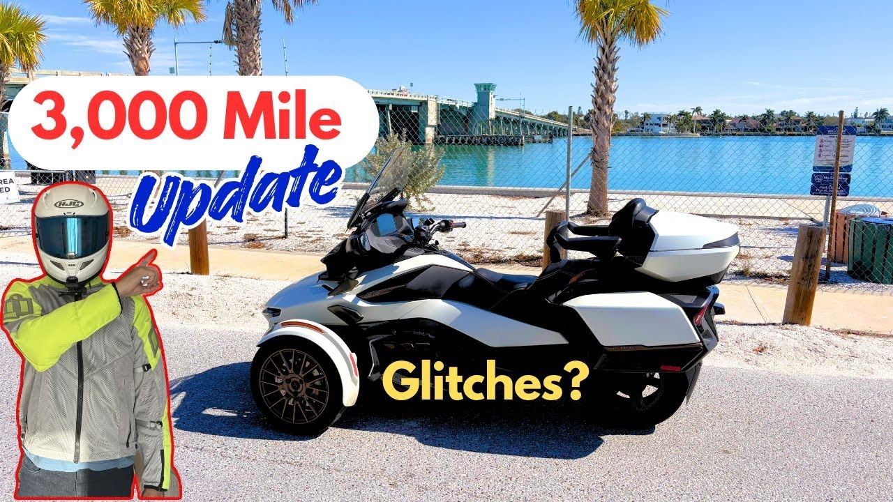 3000 миль спустя... Новые неполадки? Can-Am Spyder Sea to Sky 2024 года выпуска.