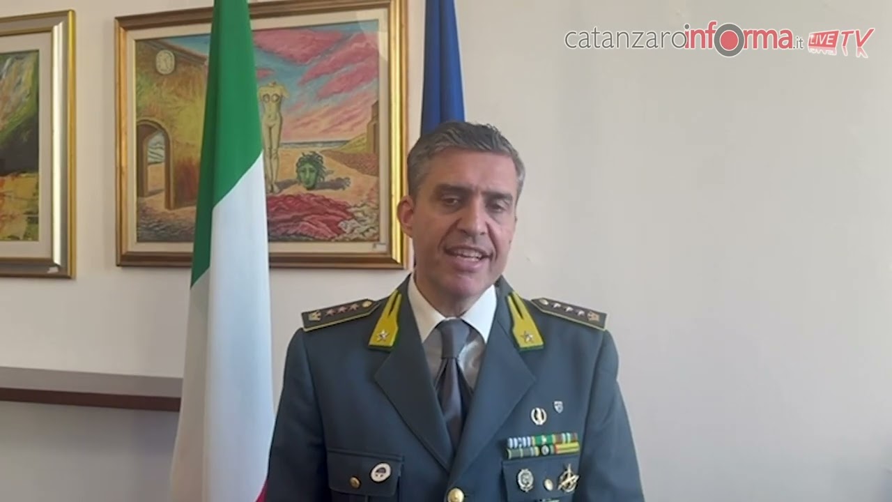 Arresti per usura ed estorsione, il commento del col. Pierpaolo Manno, comandante provinciale Gdf
