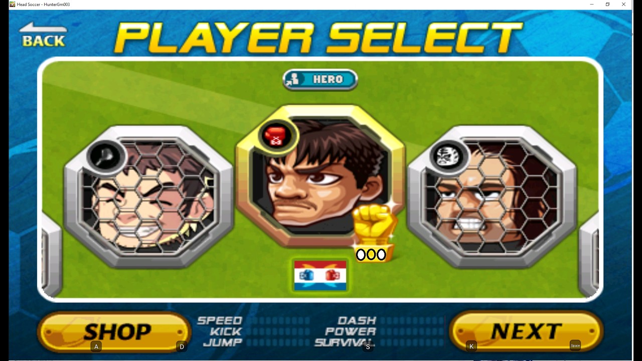 Head Soccer Fight Mode [ Level Zero 0]