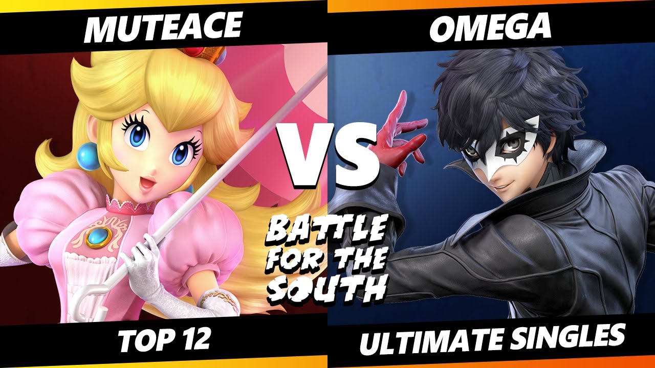 Battle for the South - MuteAce (Peach) Vs. omega (Joker) Smash Ultimate - SSBU