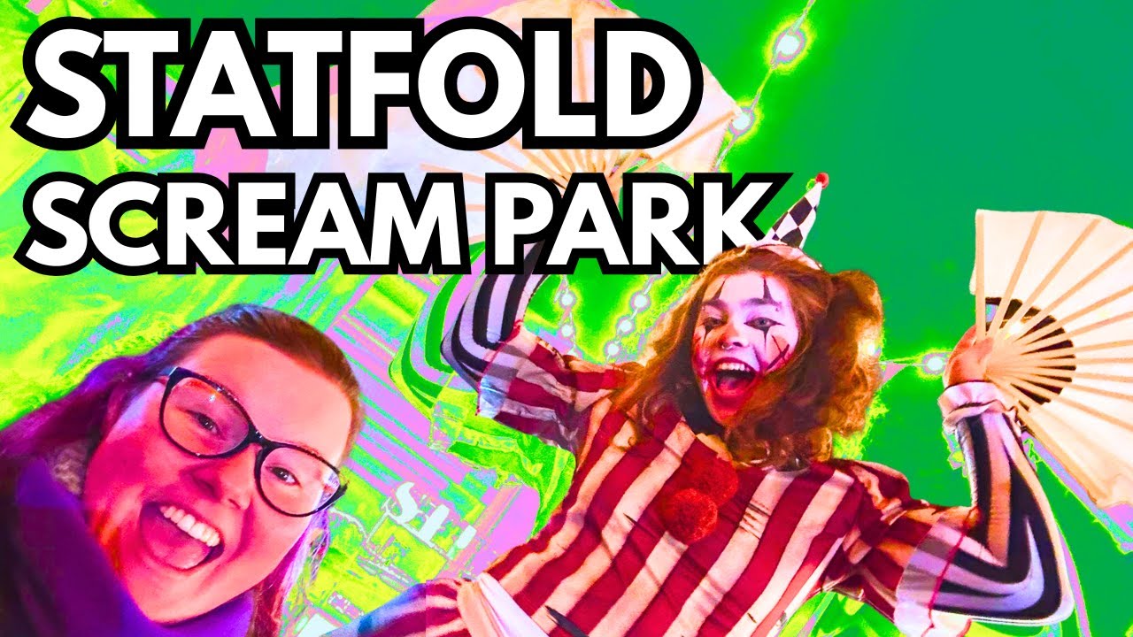 INSIDE THE SCARE MAZES | STATFOLD SCREAM PARK 2025 VLOG
