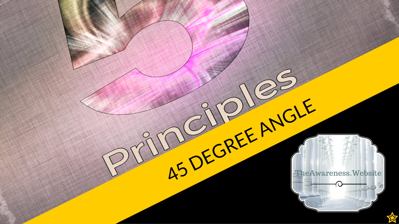 5 принципов тайцзи | Угол 45 градусов