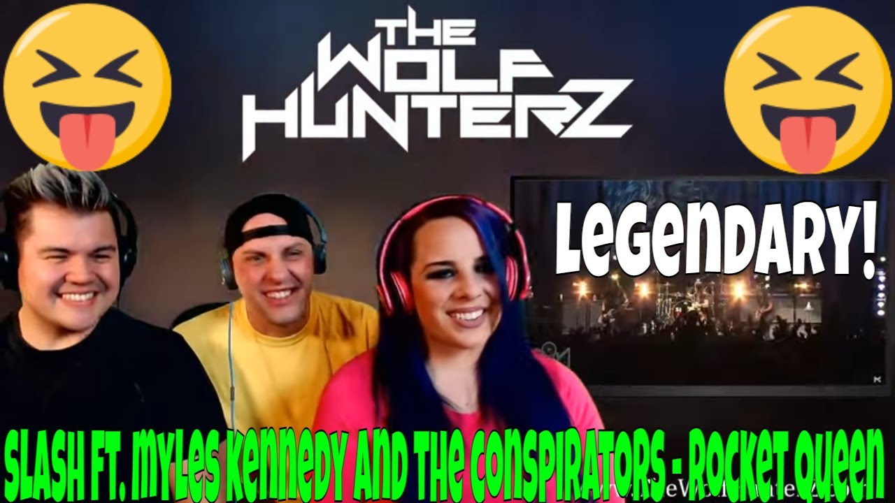 Slash ft.Myles Kennedy & The Conspirators - Rocket Queen|THE WOLF HUNTERZ Jon Travis andSuziReaction