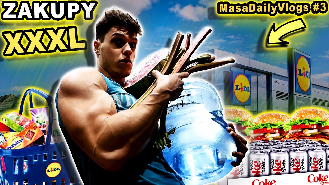 NAJWIĘKSZE ZAKUPY NA NAJWIĘKSZĄ MASĘ - MasaDailyVlogs #3