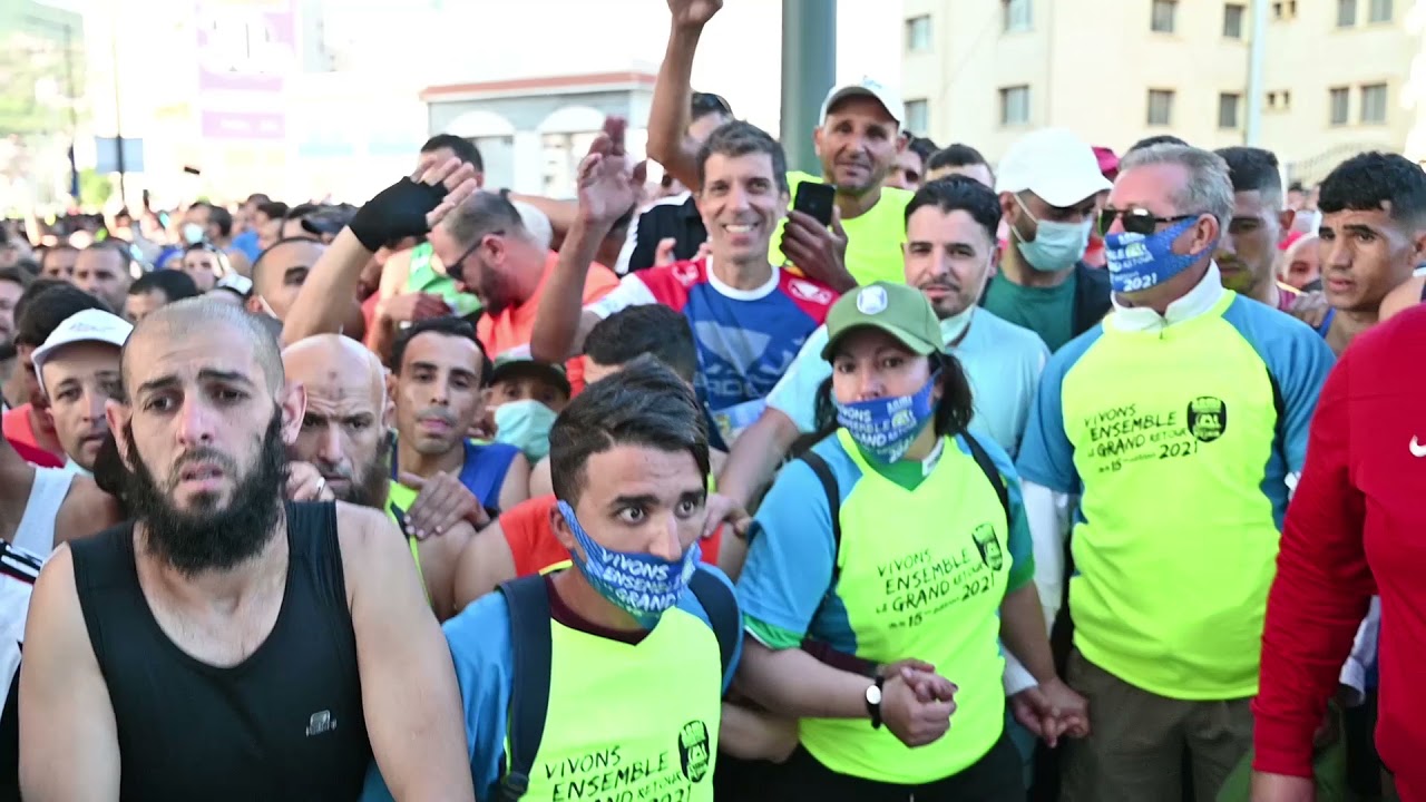 semi marathon Bejaia 2021 épisode 04 - le départ