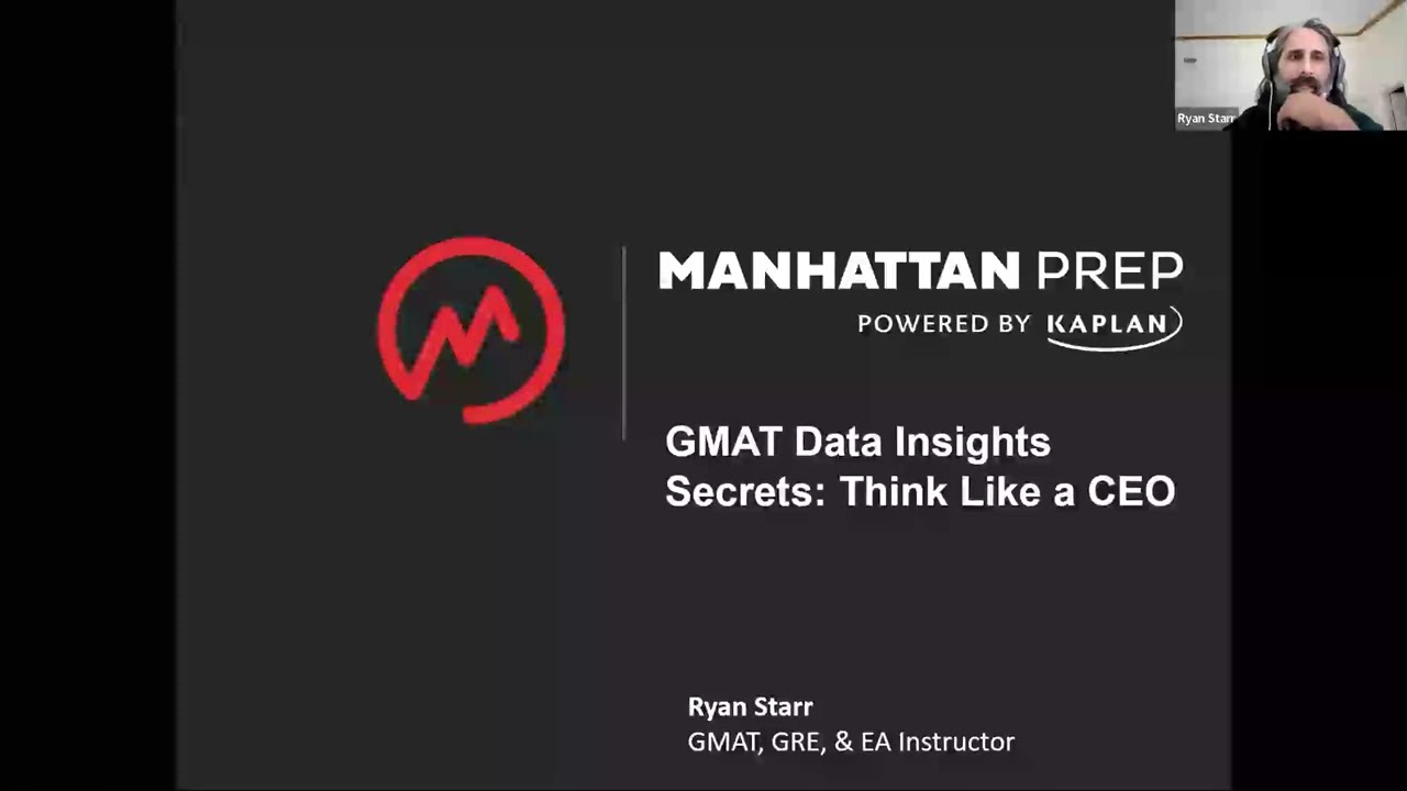 Free GMAT Prep Hour: Data Insights Secrets