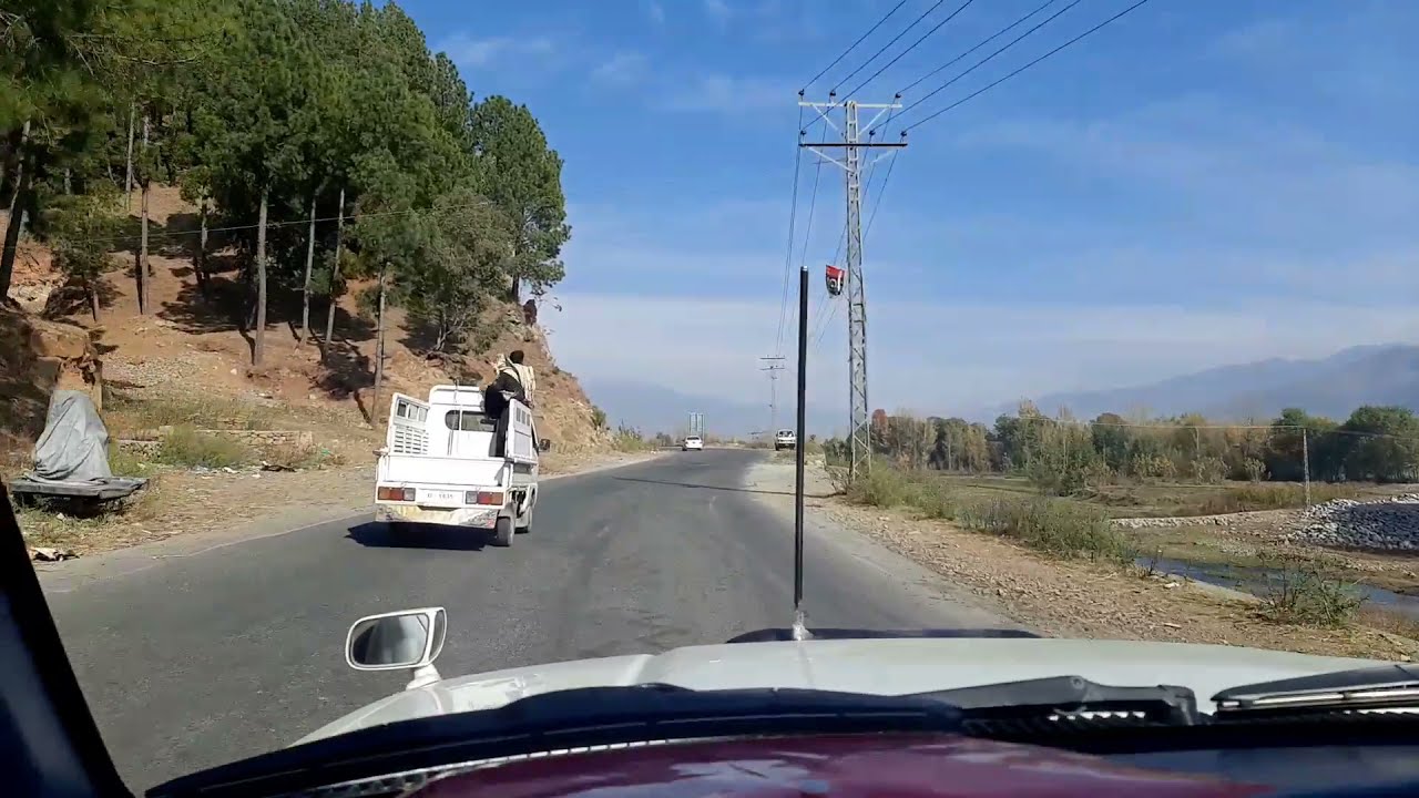 Matta Road, Swat, Beautiful View
