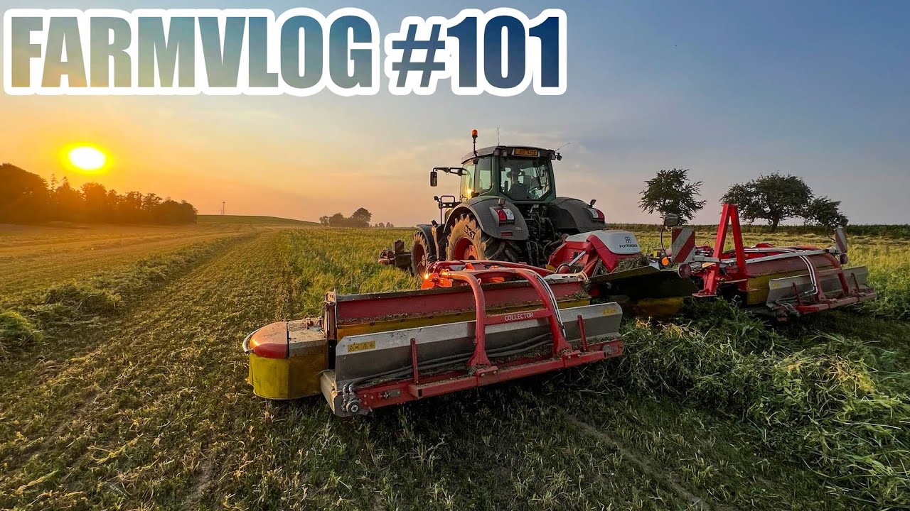 FARMVLOG #101 - Sečeme směsky pro dobytek s FENDT 828 & PÖTTINGER NOVACAT V 10000