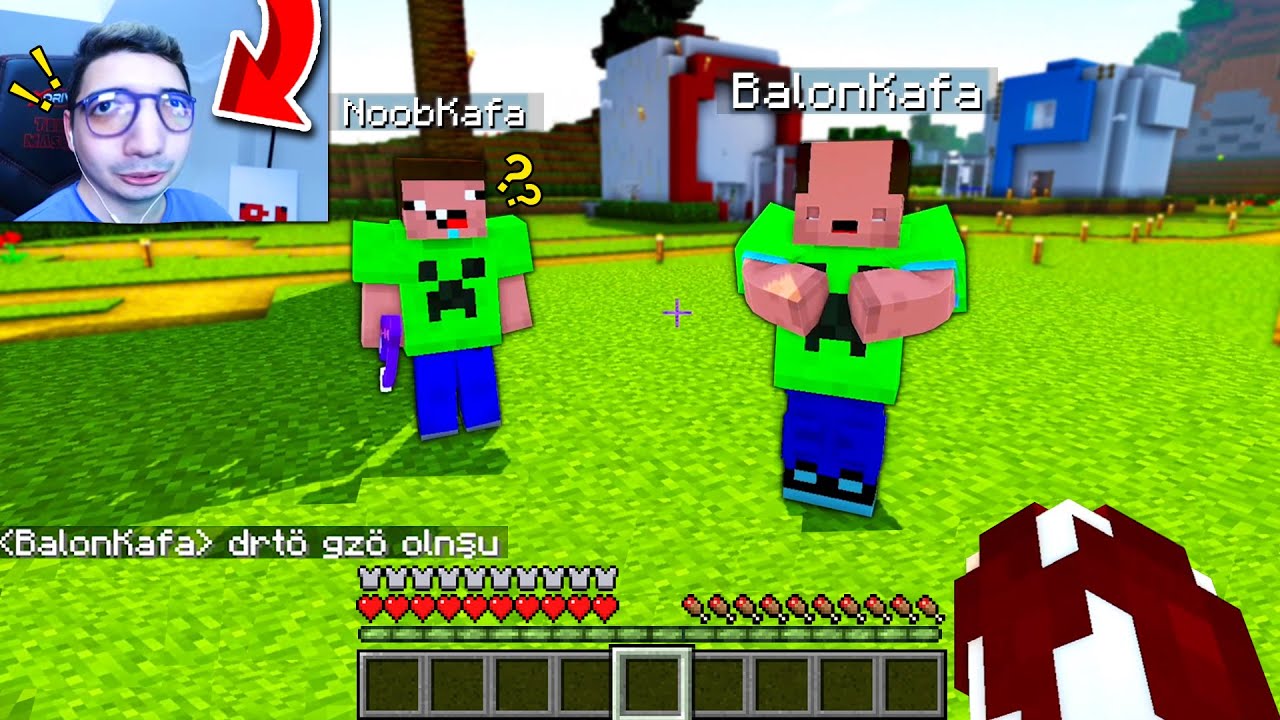 TERS MASKE GÖZLÜK TAKIYOR !! - BalonCraft #305 - Minecraft