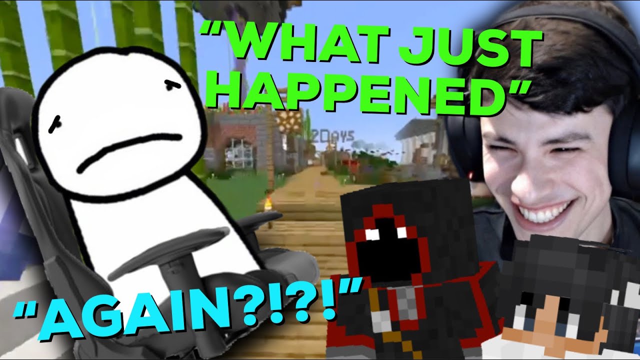 Dream falls out of his chair AGAIN while telling funny STORIES! (georgenotfound, sapnap, badboyhalo)