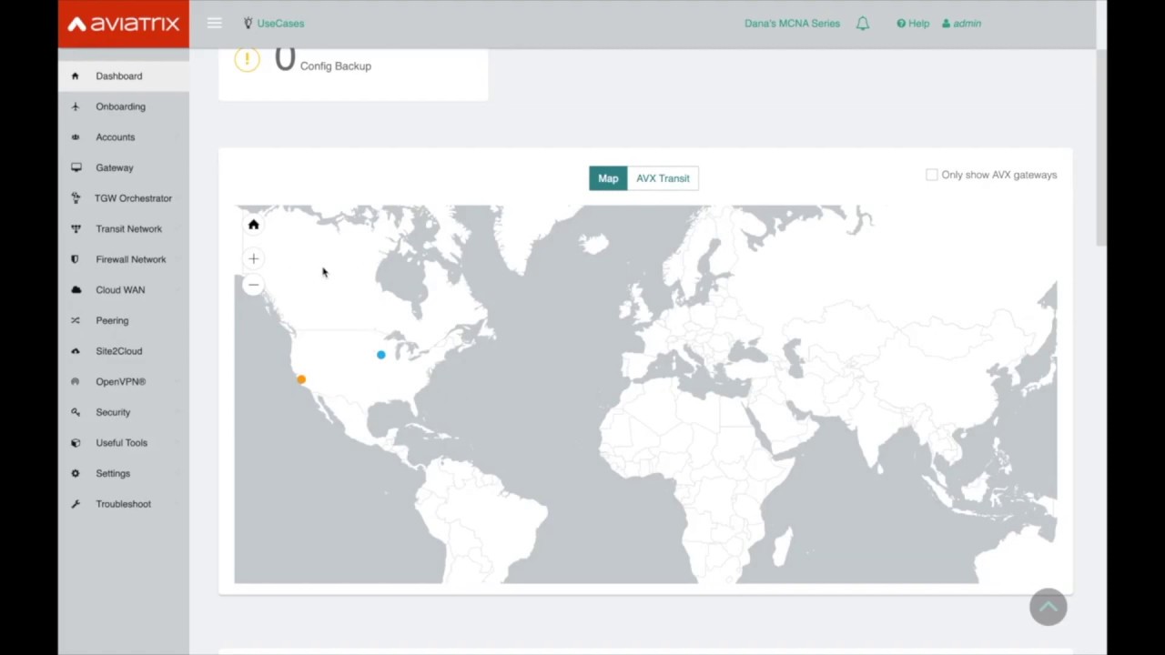 MCNA EP2 | Aviatrix Multi-Cloud Controller UI 5.3 Walkthrough for AWS, Azure, GCP, and OCI