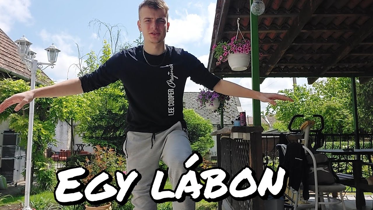 MŰTÉT UTÁN EGY LÁBON!
