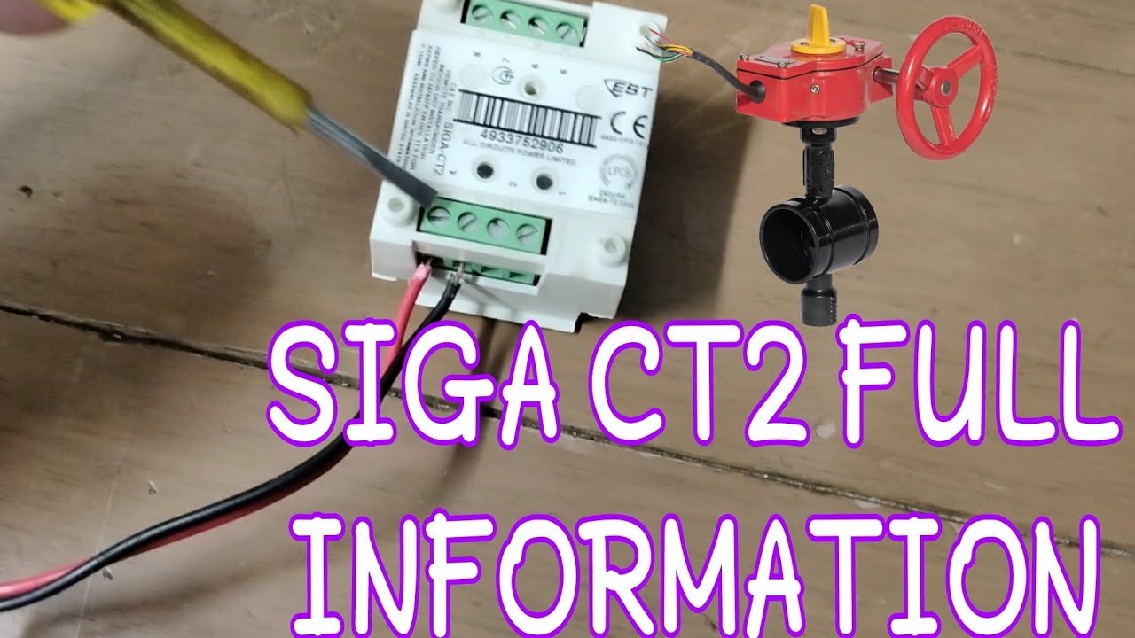 Edwards Est Siga-ct2 Module Dual Input Full information Fire Alarm System #firealarmsystems#fire