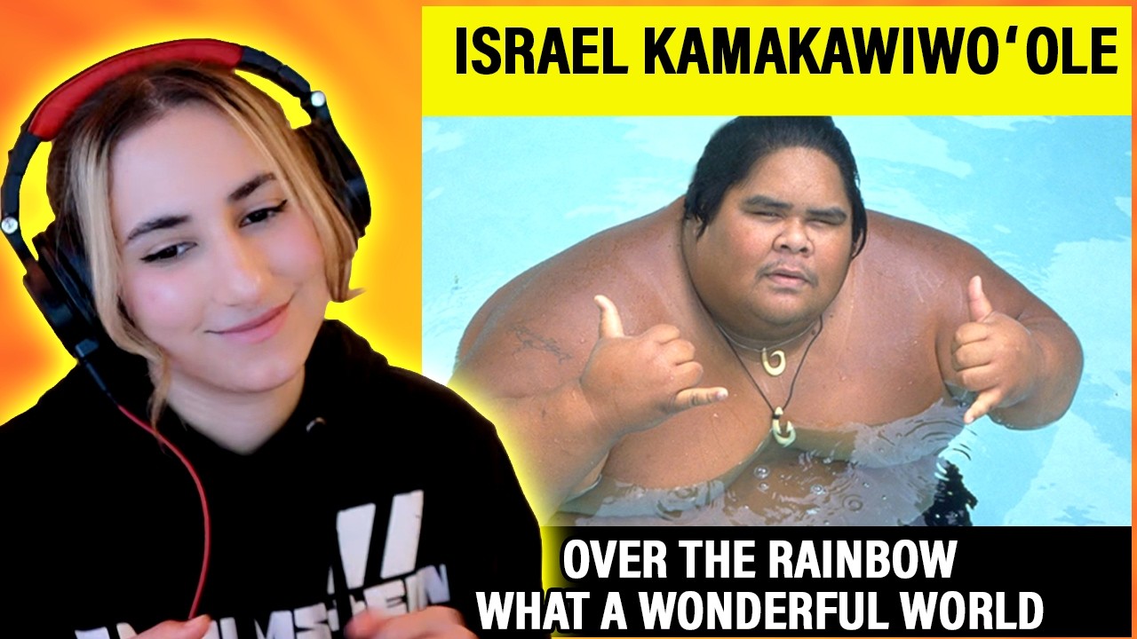 🌈This Voice Is Pure Peace😱| Israel Kamakawiwoʻole - Over the Rainbow/What a Wonderful World | Reacts