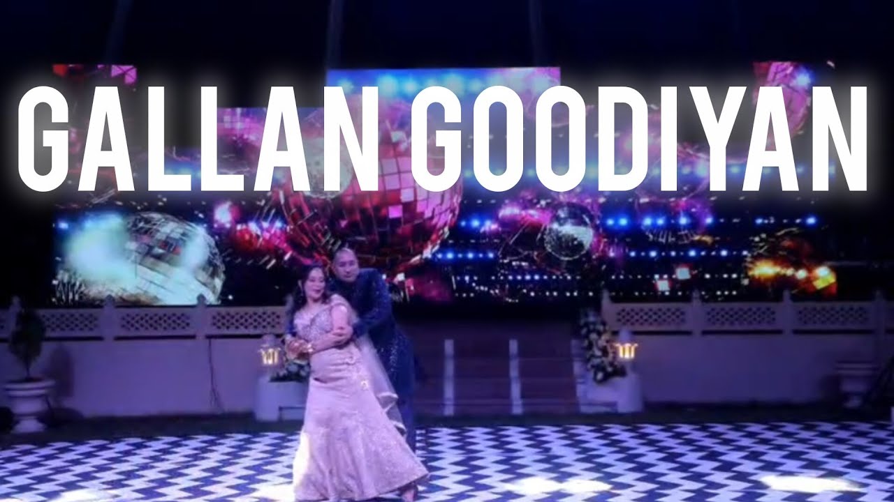 Gallan goodiyan | wedding dance performance | dance cover | couple dance 