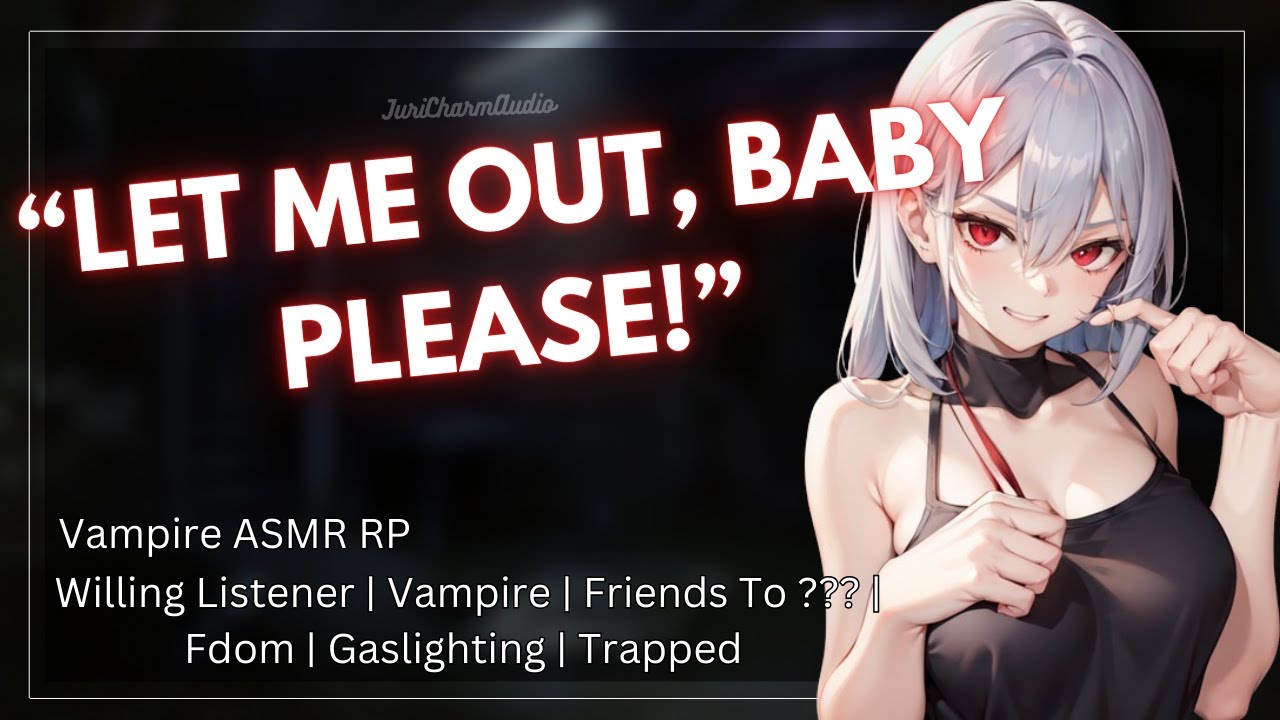ASMR || Trapped Yandere Vampire Claims You [Yandere Roleplay] [Willing Listener] [Fdom]