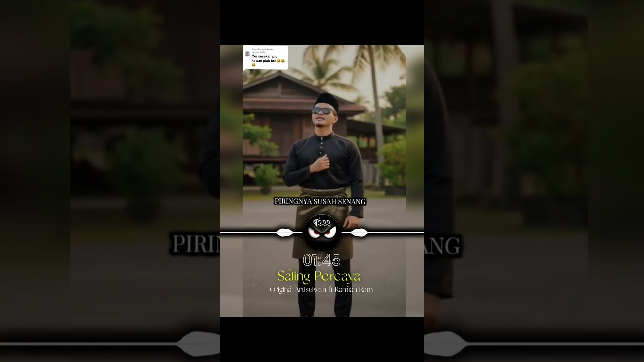 Saling Percaya.. Original Artist:Iwan ft Ramlah Ram..cover indepop Alternative rock metal modern 