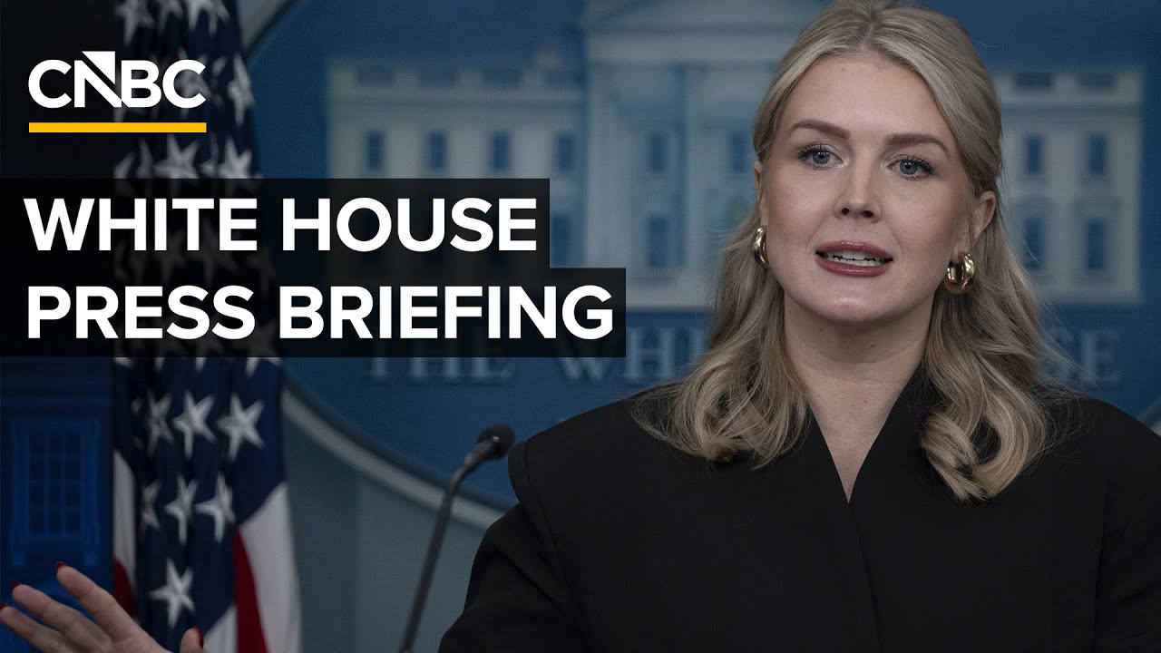 LIVE: White House press secretary Karoline Leavitt holds a briefing with reporters — 1/26/2026