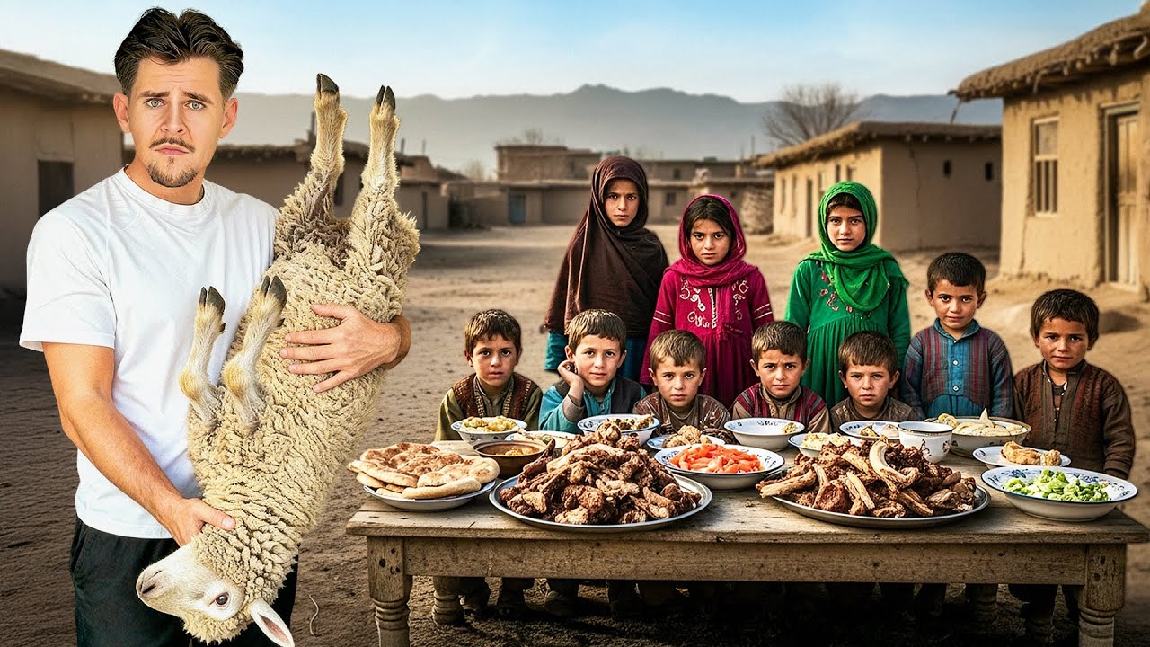 I Surprised Kids in Afghanistan with a Feast!