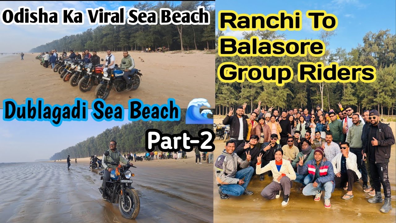 Dublagadi Sea Beach 🌊 ⛱️  Balasore Odisha || Ranchi To Balasore Day-2 #dublagadiseabeach 