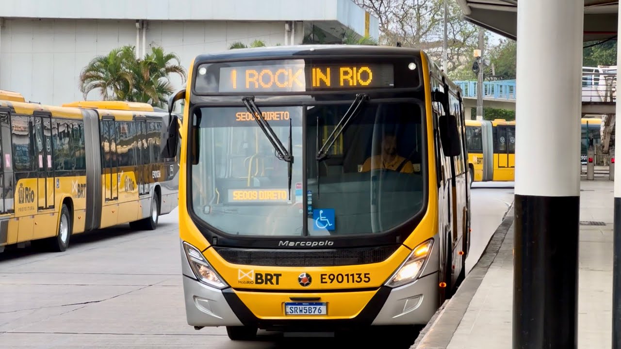 Expresso Rock in Rio Linha SE09 | Do Terminal Alvorada ao Morro do Outeiro (Direto-Trajeto completo)