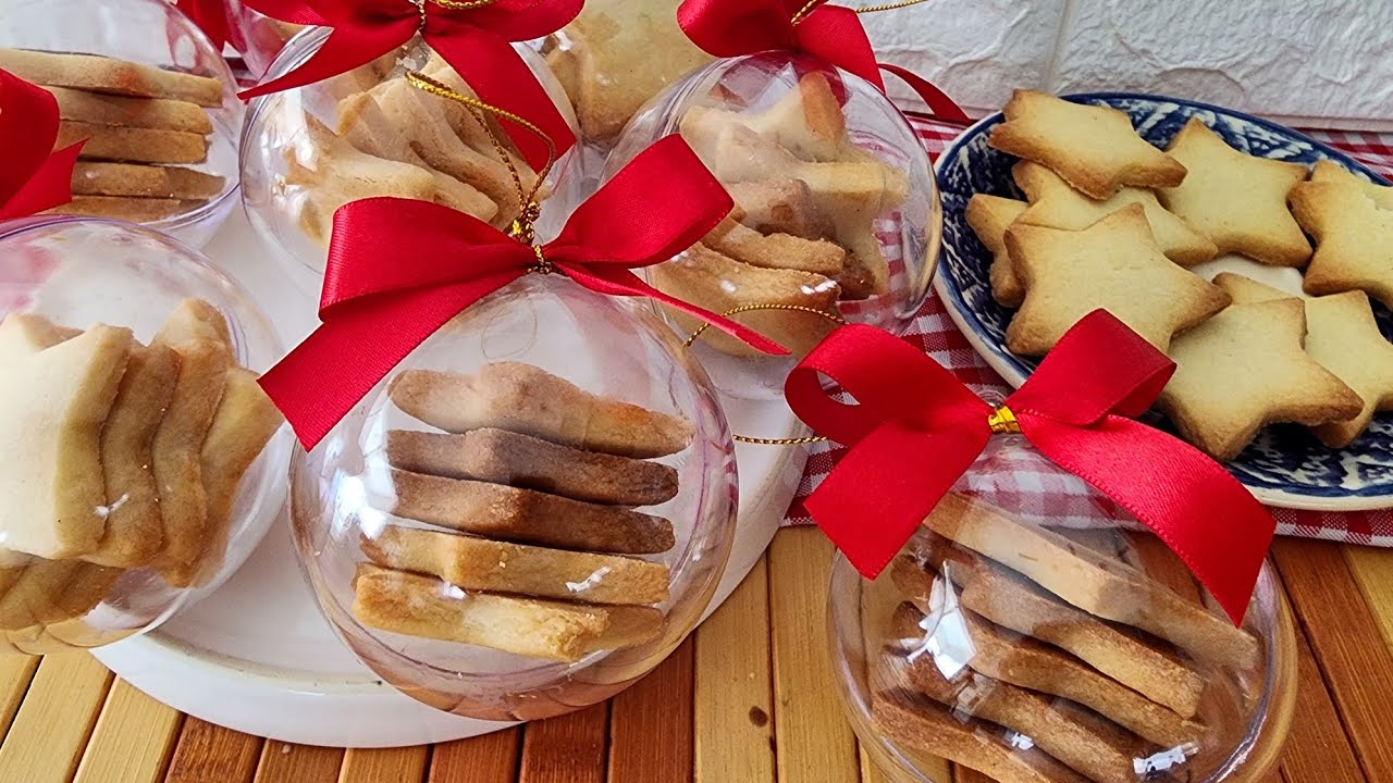  BISCOITO DE  NATAL  simples e fácil🍪 | Lembrancinha  para vender e lucrar no NATAL! 🎄