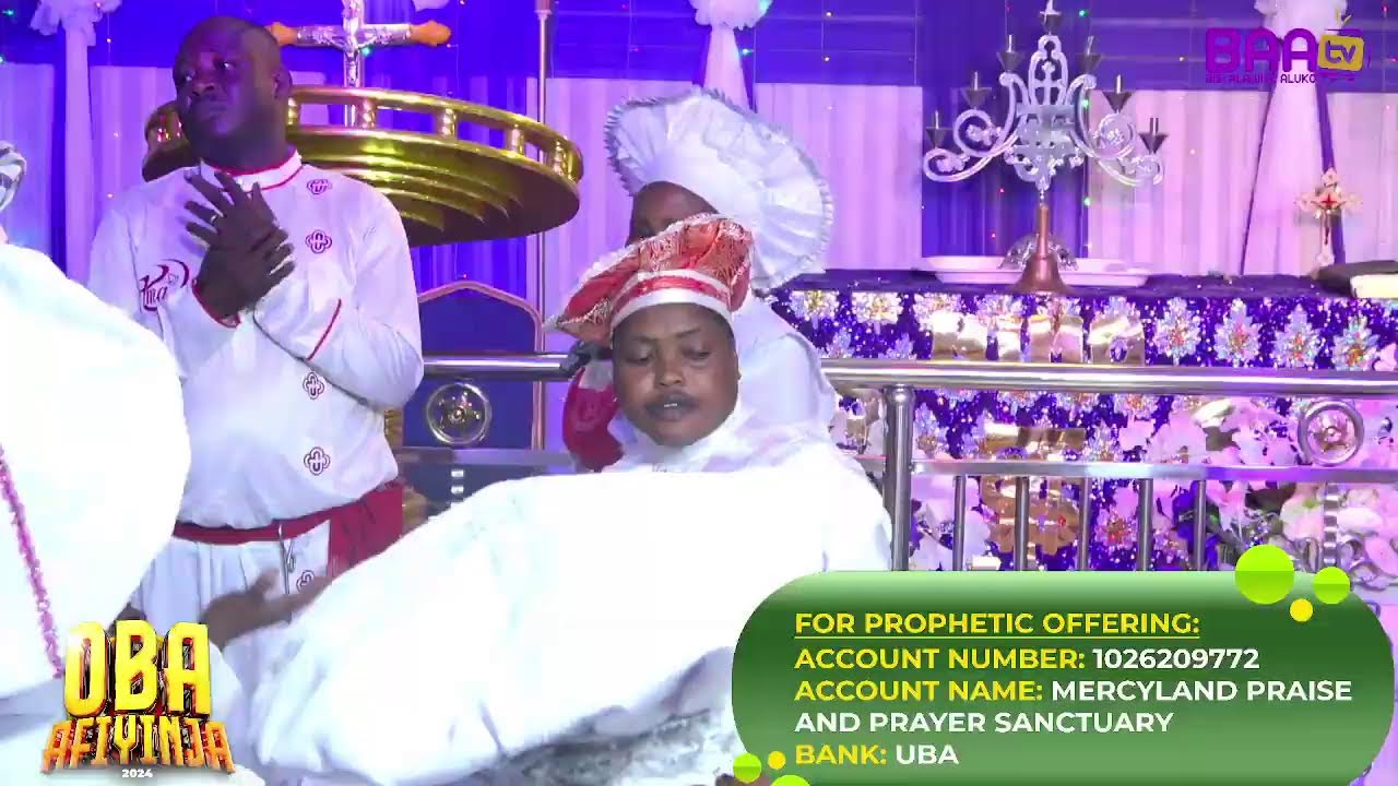 OBA AFIYINJA 2024 with BISI ALAWIYE ALUKO @ C&S MOVEMENT CHURCH, MERCYLAND PRAISE & PRAYER SANCTURAY