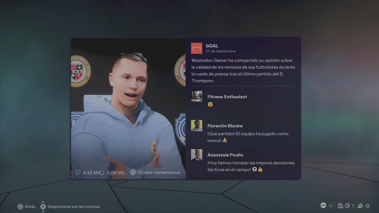 FC 26 MODO CARRERA MANAGER REALISTA