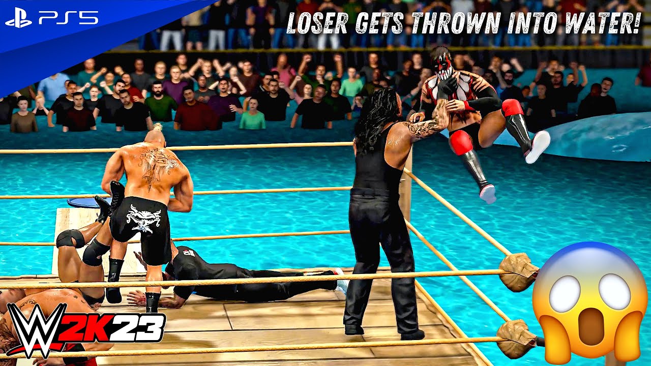 WWE 2K23 - Water Royal Rumble Match | PS5™ [4K60]