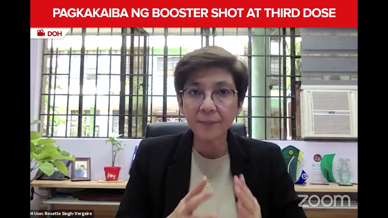 Ano ang pagkakaiba ng booster shot at third dose?
