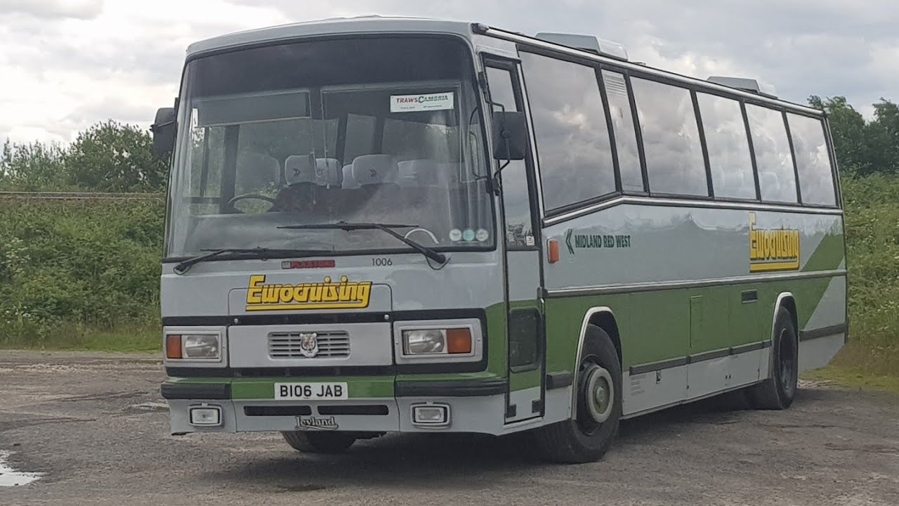 Preserved Midland Red West Leyland Tiger Plaxton Paramount (B106 JAB)