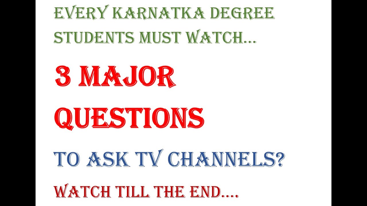 ALL UNIVERSITY UPDATE | vtu updates today | Every degree student must watch