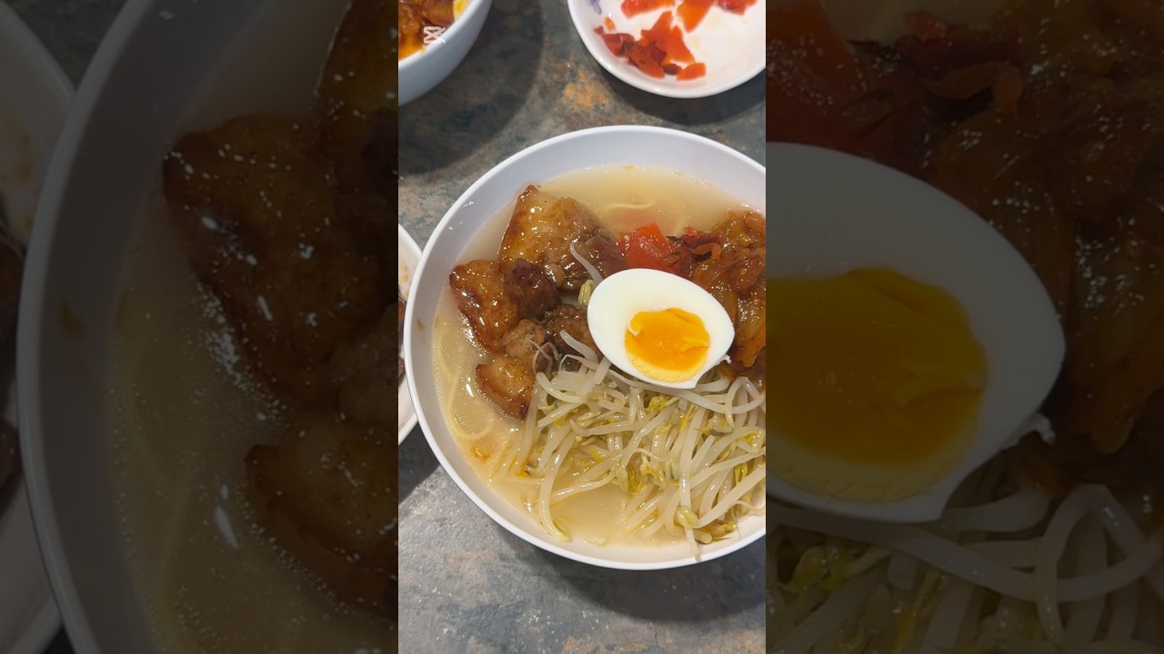 Tonkotsu Ramen with Braised Pork Belly &ndash; So Good 😊