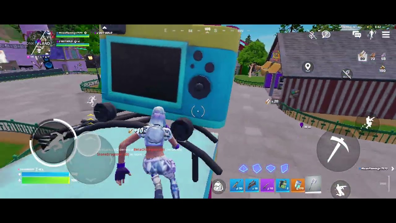 Jugando fortnite otra vez