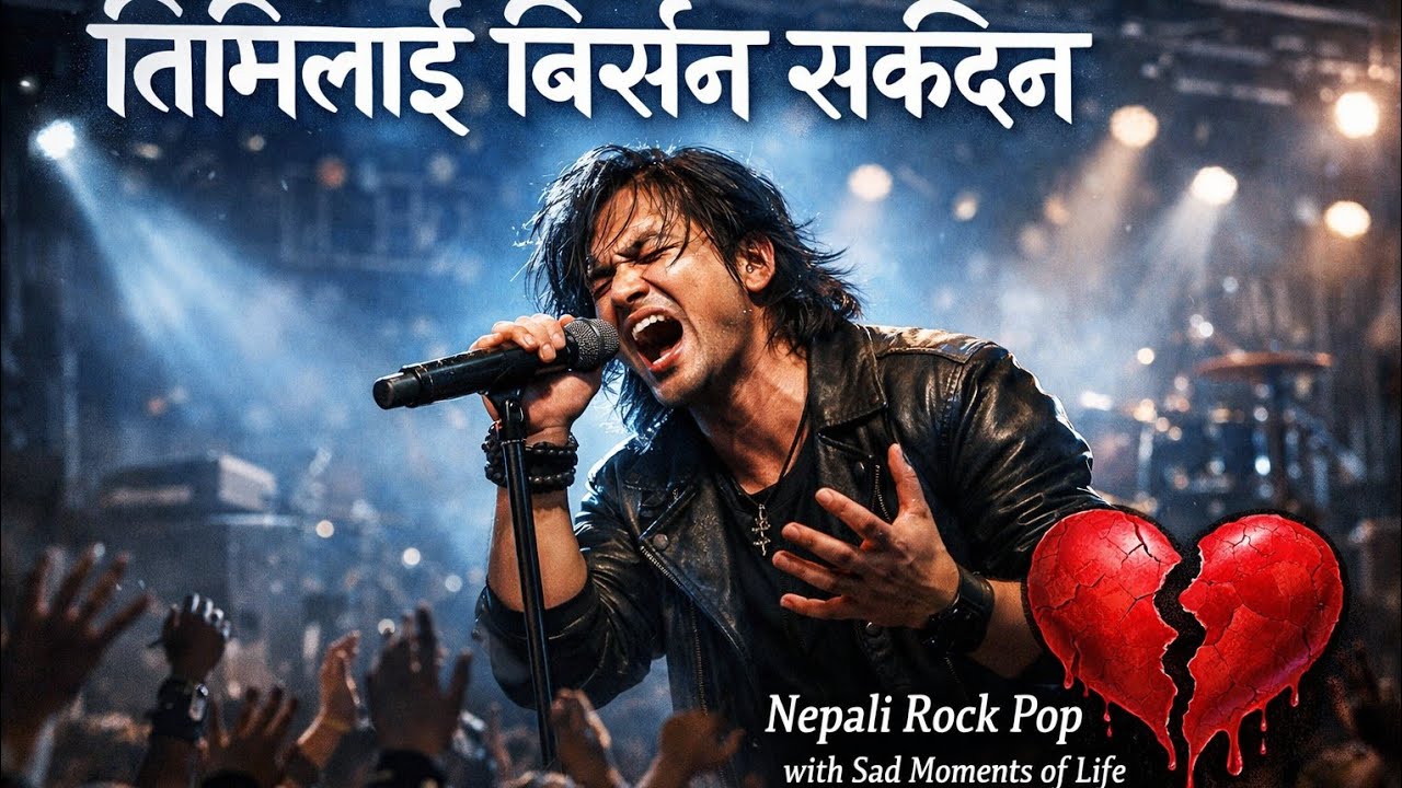 तिमीलाई बिर्सन सक्दिन 💔 | Nepali Rock Pop | Painful Love Song